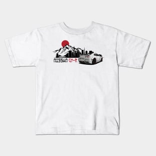 Nissan GTR R35, GT-R, JDM Car Kids T-Shirt